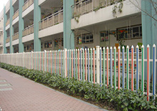 多色彩PVC圍墻護欄